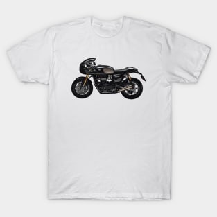 Thruxton TFC Cafe Racer Illustration T-Shirt